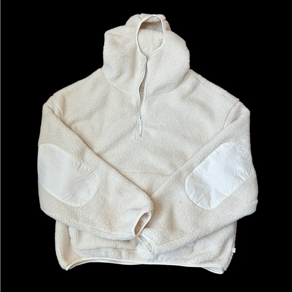 Urban Outfitters Sherpa Fleece hooded pullover size XL - Picture 1 of 7